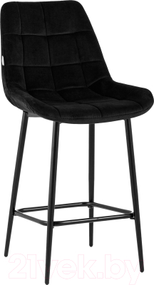 Стул барный Stool Group Флекс / AV 405-N28-08(PP) (велюр черный)