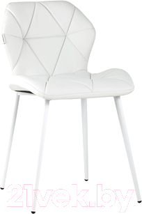 Стул Stool Group Эдвин / AV 407-201-02(P) (экокожа белый)