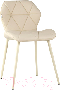 Стул Stool Group Эдвин / AV 407-202-1015(P) (экокожа кремовый)