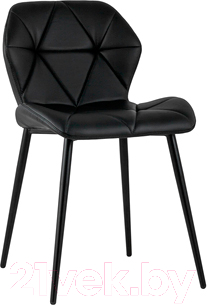 Стул Stool Group Эдвин / AV 407-223-08(P) (экокожа черный)