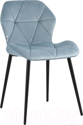 Стул Stool Group Эдвин / AV 407-Cdb-08 (велюр пыльно-голубой)