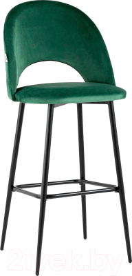 Стул барный Stool Group Меган / AV 415-H30-08(B) (велюр зеленый)