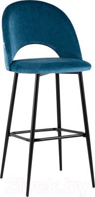 Стул барный Stool Group Меган / AV 415-H58-08(B) (велюр пыльно-синий)