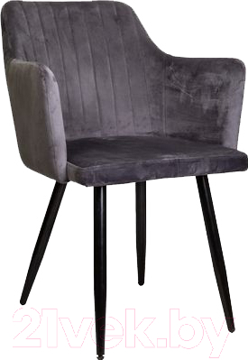 Стул Седия Brit (серый велюр HLR-21/черный)