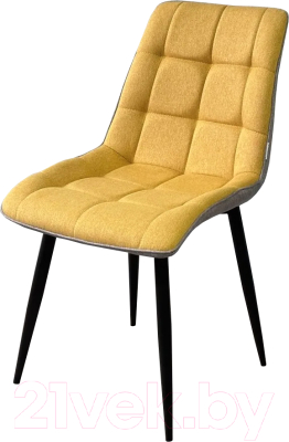 Стул M-City Chic / 628M03702 (VF-06/ VF-20 желтый/серый/черный)