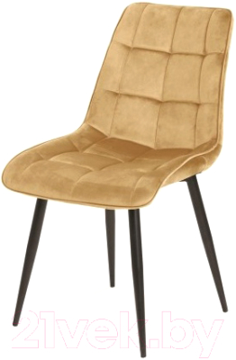 Стул Signal Chic Velvet (карри/черный)