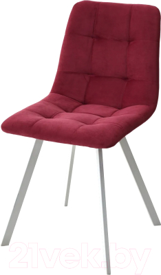 Стул M-City Chilli-Q Square / 461MC04634 (винный 16/белый)