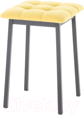 Табурет AMC Comfort 7.1.15 (ткань желтый/черный)