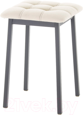 Табурет AMC Comfort 7.1.3 (ткань бежевый/черный)