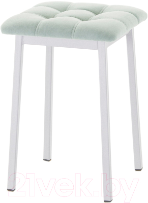 Табурет AMC Comfort 7.5.10 (ткань мятный/серебристый)