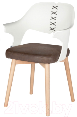 Стул Norden Cool CX0809M (белый/коричневый)