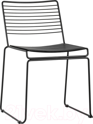 Стул Stool Group Danny (черный с черной подушкой)