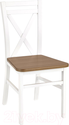 Стул Halmar Dariusz 2 (белый/ольха)