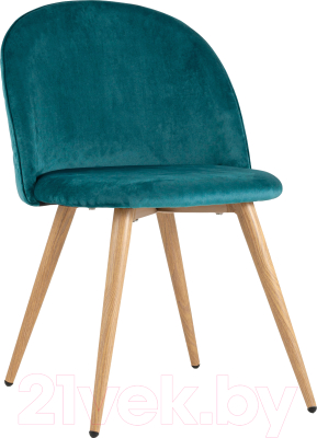 Стул Stool Group Лион / DC-69030A HLR-60 (велюр с ромбами/аквамарин)