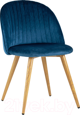 Стул Stool Group Лион Страйпс / DC-69030G HLR-63 (велюр голубой)