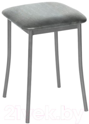 Табурет Древпром Тонкие ноги (металлик/бенгал серый)