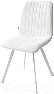 Стул M-City Elvis / 628M03801 (WZ2042-18 белая галька/белый)