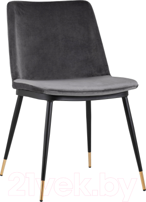 Стул Stool Group Мелисса / FDC8028 DARK GREY FUT-81 (велюр темно-серый)