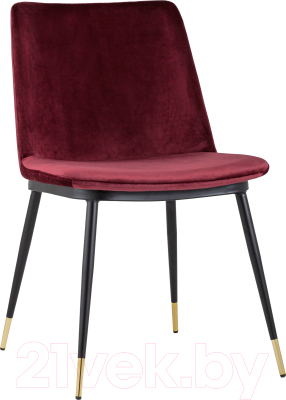 Стул Stool Group Мелисса / FDC8028 RED FUT-66 (велюр бордовый)