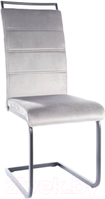 Стул Signal H441 Velvet Tap. 93 (серый/черный матовый)