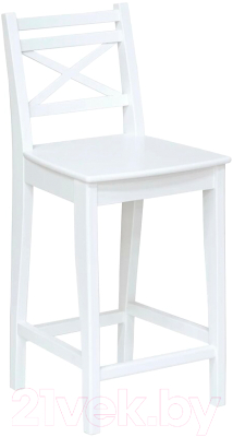 Стул барный Folium H600 / B6R9003 (эмаль/белый)