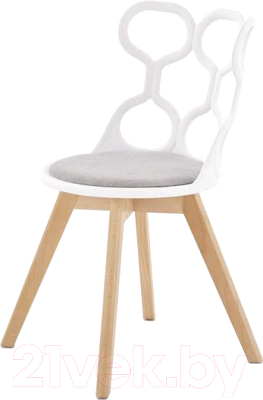 Стул Halmar K308 (белый/светло-серый)