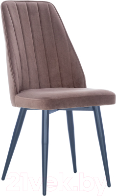 Стул Импэкс Leset Дрим (черный/велюр коричневый)