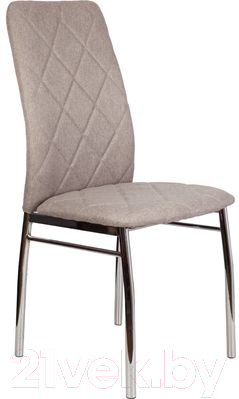 Стул Седия Lily (бежевая ткань/хром)