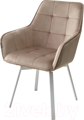 Стул M-City Maverick / 629M04838 (Bluvel-40 бежевый/белый)