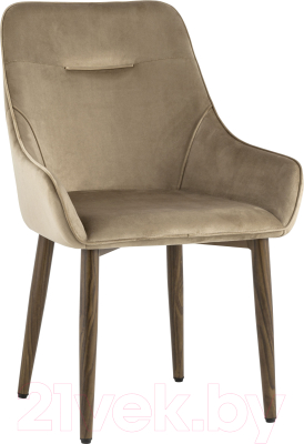Стул Stool Group Диана / MC101-2 KD HLR-11 (велюр бежевый)