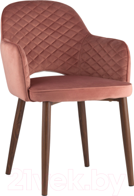 Стул Stool Group Венера диамант MC16-2YS KD HLR-44 (велюр пыльно-розовый)