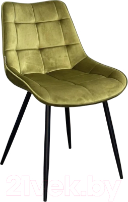 Стул M-City Miami / 628M04293 (G062-17 олива велюр/черный)