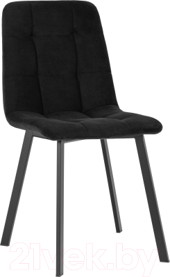 Стул Stool Group Oliver Square / fb-oliver-square-neo-28 (велюр черный)