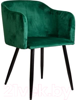 Стул Седия Orly (зеленый велюр HLR56/черный)