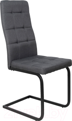 Стул Седия Oxford (темно-серый Seattle-007/черный)