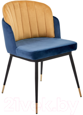 Стул Bradex Peki FR 0467 (синий/горчичный)