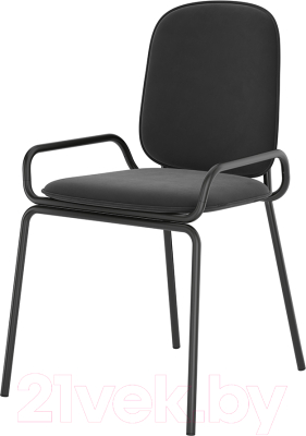 Стул Latitude Ror Double Frame / RORCH2FRBKVLRBK (черный)