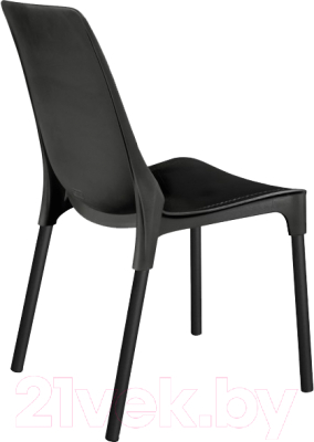 Стул Sheffilton SHT-S75 (черный/черный муар)