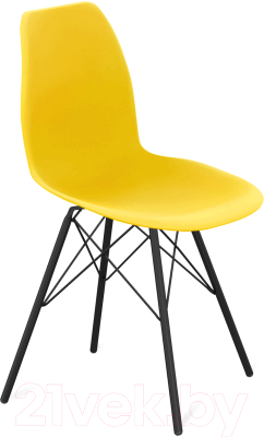 Стул Sheffilton SHT-ST29/S37-1 (желтый/черный)