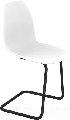 Стул Sheffilton SHT-ST29/S45-1 (белый/черный муар)
