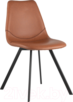 Стул Stool Group Саксон (кожзам коричневый)