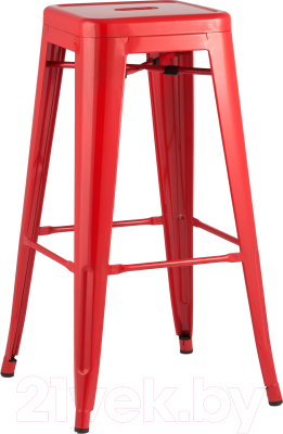 Табурет барный Stool Group Tolix / YD-H765 LG-03 (красный глянцевый)