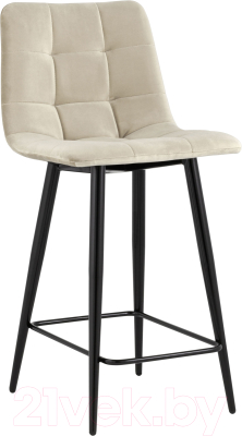 Стул барный Stool Group Джанго полубарный / vd-django-b5 (велюр бежевый)