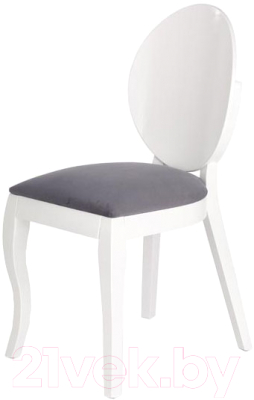 Стул Halmar Verdi (белый/серый)