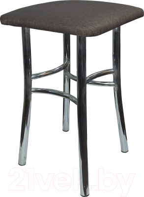 Табурет ВВР Квадрат (рогожка бурый)