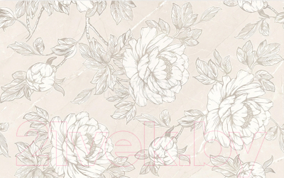 Плитка Unitile Гармония низ 03 (250x400, бежевый)