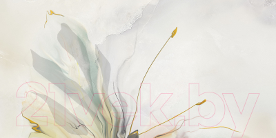 Элемент панно Beryoza Ceramica Оникс бабочка 1 салатная (250x500)