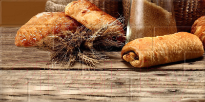 Элемент панно Beryoza Ceramica Брик кофе 3 кремовый (300x600)