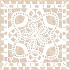 Вставка Керамин Органза 4 (98x98)