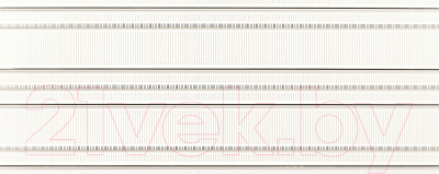 Декоративная плитка Tubadzin Abisso White 1 (298x748)